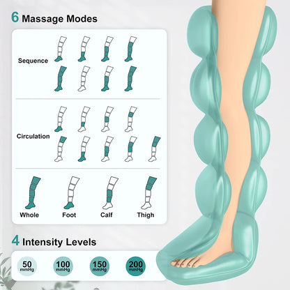 Cordless Air Compression Leg Massager